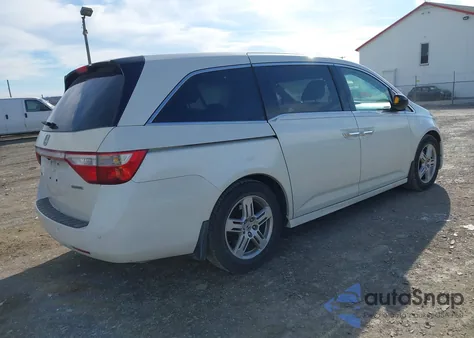 2013 Honda Odyssey Touring/Touring Elite из США, поврежденный, VIN 5FNRL5H96DB061472